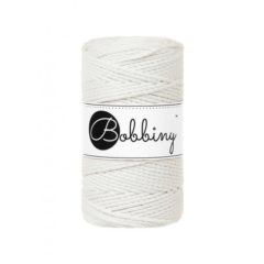 Bobbiny 3PLY točený makramé špagát 3mm OFF WHITE