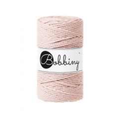 Bobbiny 3PLY točený makramé špagát 3mm PASTEL PINK