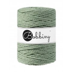 Bobbiny 3PLY točený makramé špagát 5mm EUCALYPTUS GREEN