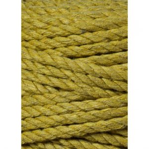 Bobbiny 3PLY točený makramé špagát 5mm KIWI