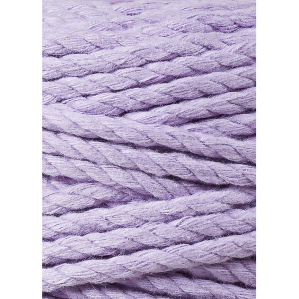 Bobbiny 3PLY točený makramé špagát 5mm LAVENDER