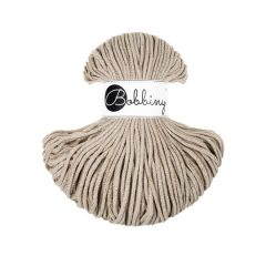 Bobbiny pletená makramé šnúra 3mm GOLDEN BEIGE