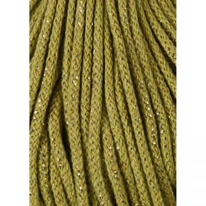 Bobbiny pletená makramé šnúra 3mm GOLDEN KIWI