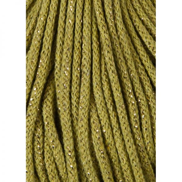 Bobbiny pletená makramé šnúra 3mm GOLDEN KIWI