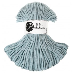 Bobbiny pletená makramé šnúra 3mm SILVERLY MISTY