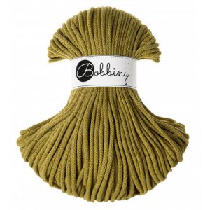 Bobbiny pletená makramé šnúra 5mm KIWI