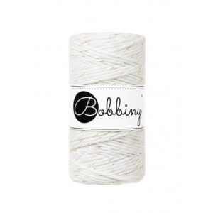 Bobbiny točený makramé špagát 3mm GOLDEN OFF WHITE