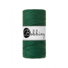 Bobbiny točený makramé špagát 3mm PINE GREEN