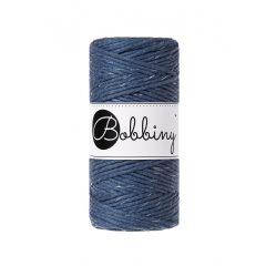 Bobbiny točený makramé špagát 3mm SILVERLY JEANS